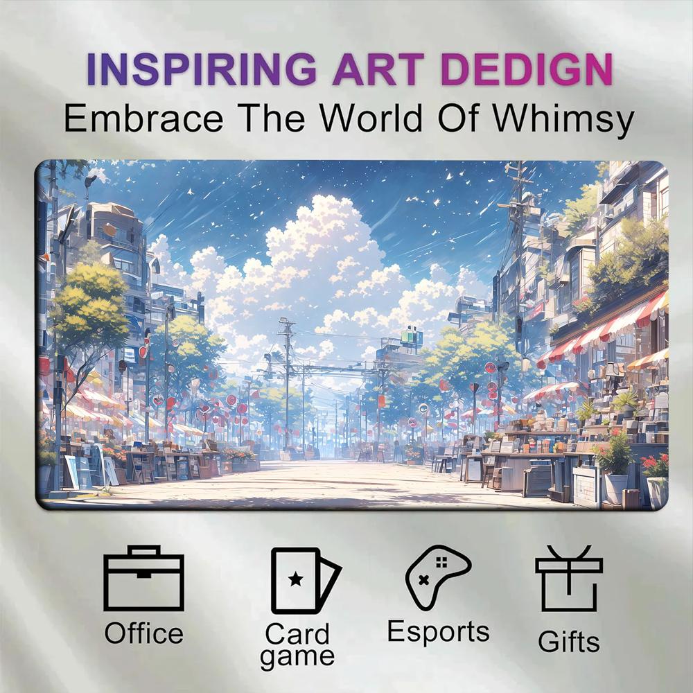 Gaming Accessories Market - Anime Japońskie Miasto Ulica Letni Rynek