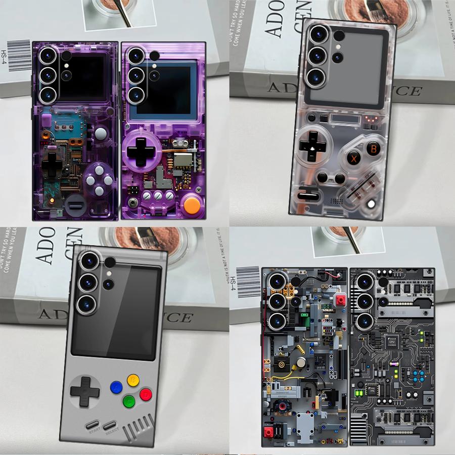 Gaming Accessories For Your Phone - Fioletowe etui na telefon w stylu
