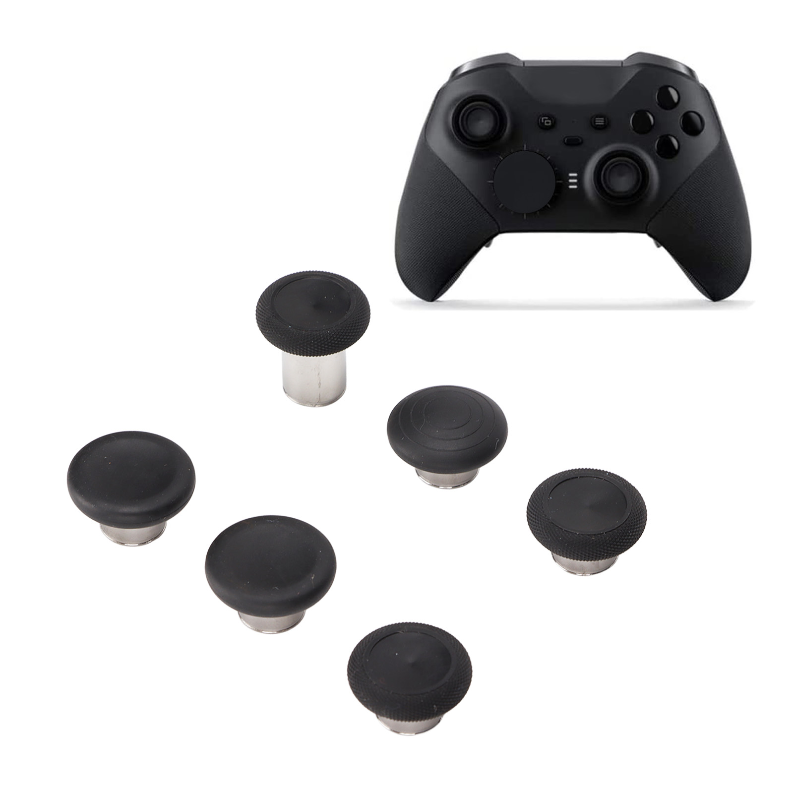 Gaming Accessories Xbox One - Metalowe zamienne joystiki, nakładki na joystiki,