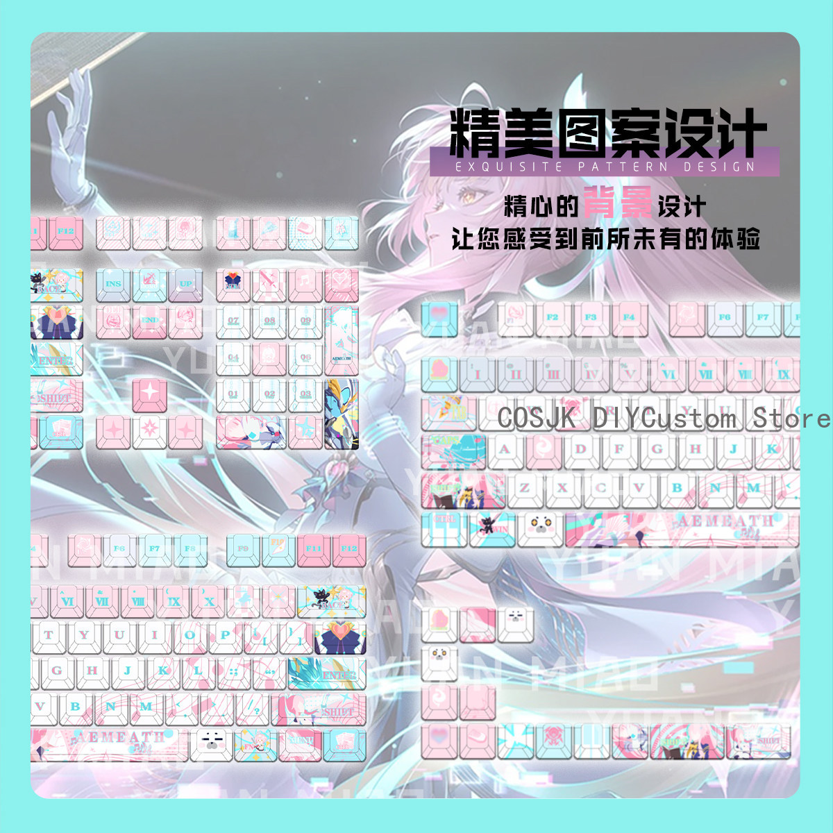 122 Klawisze Anime Wuthering W – Gaming Accessories In China recenzja i cena