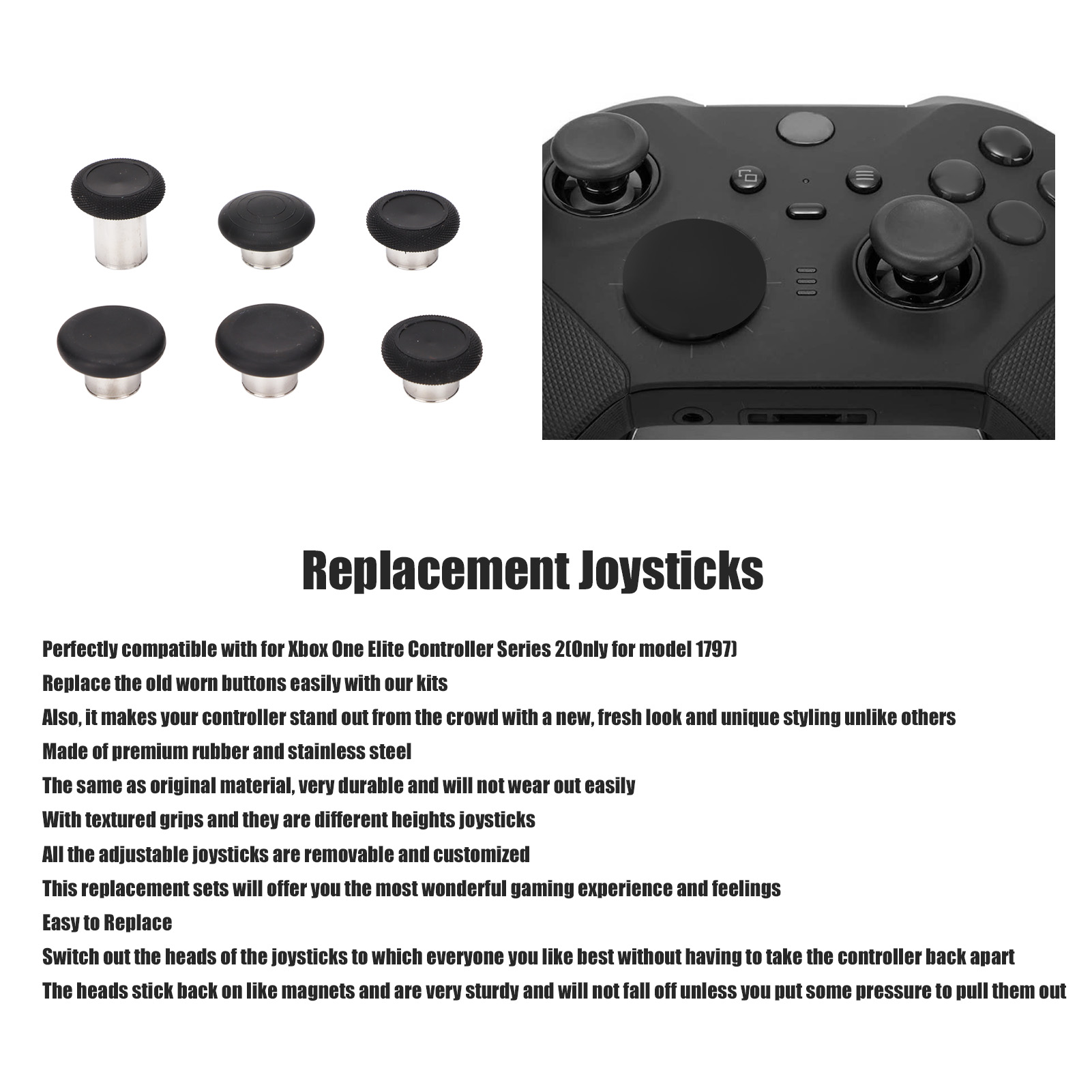 Metalowe wymienne joysticki Gr – Gaming Accessories Xbox One recenzja i cena