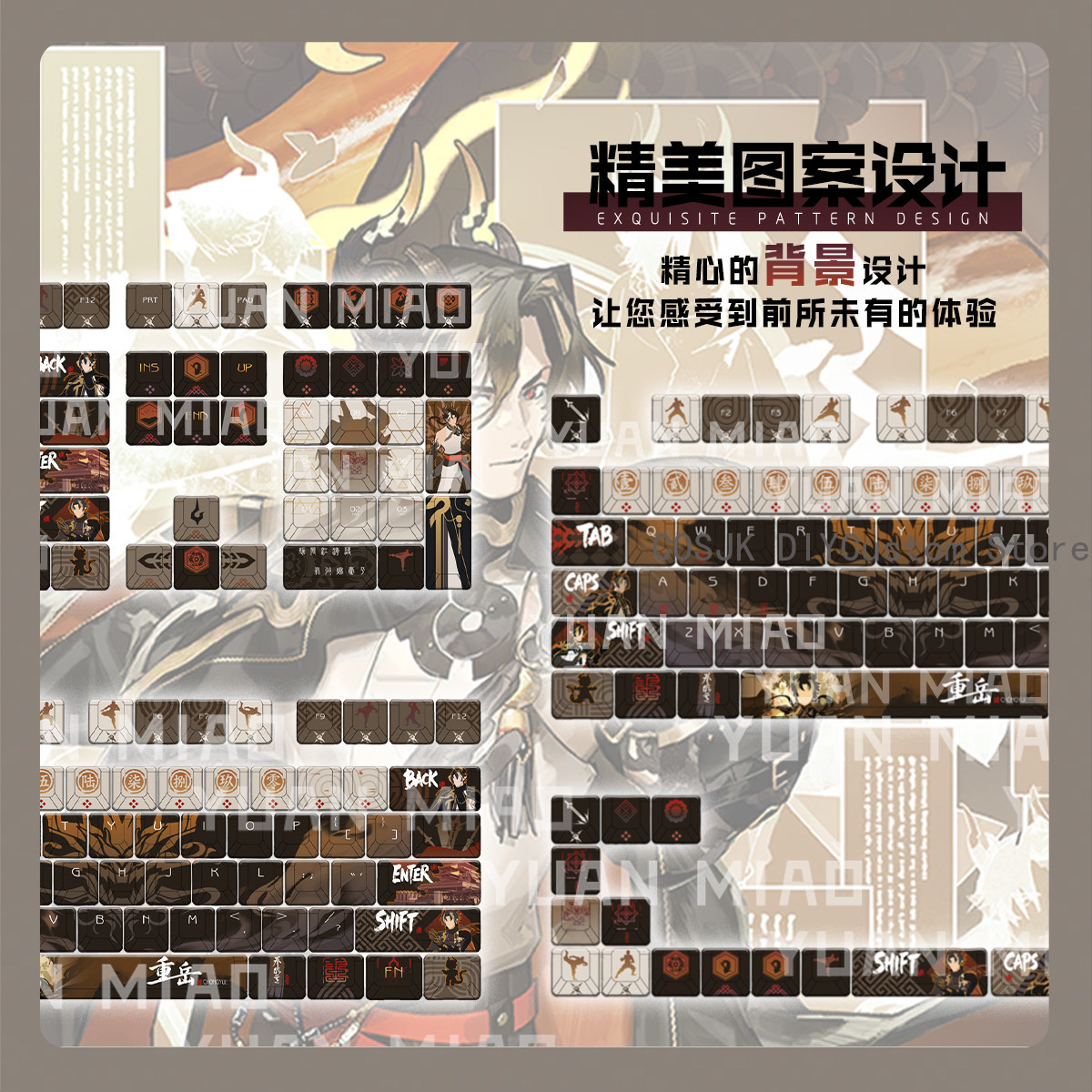 122 Klawisze Anime Arknights C – Gaming Accessories In China recenzja i cena